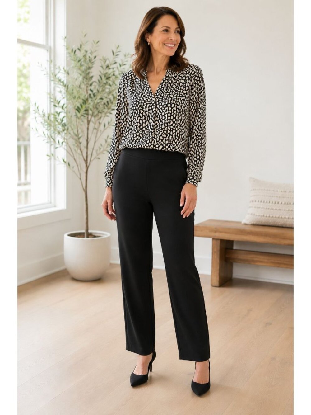 Kobi Halperin size XL Women's Meghan Pants in Black  NEW with tags